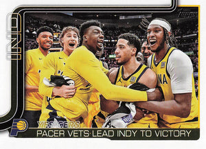 2025-26 Topps Basketball Yes'Cers: Pacer Vets Lead Indy To Victory #280