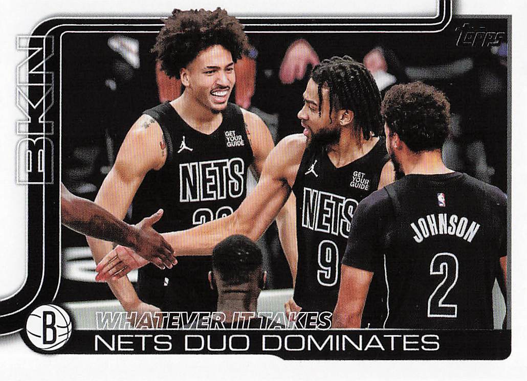 2025-26 Topps Basketball Whatever It Takes: Nets Duo Dominates #273