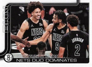 2025-26 Topps Basketball Whatever It Takes: Nets Duo Dominates #273