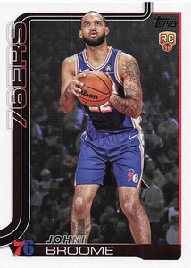 2025-26 Topps Basketball Johni Broome #235 Rookie