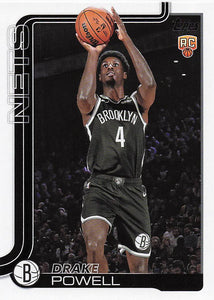 2025-26 Topps Basketball Drake Powell #222 Rookie