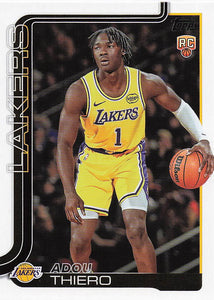 2025-26 Topps Basketball Adou Thiero #236 Rookie