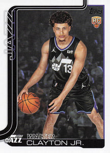 2025-26 Topps Basketball Walter Clayton Jr. #218 Rookie