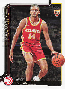 2025-26 Topps Basketball Asa Newell #223 Rookie