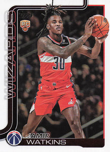 2025-26 Topps Basketball Jamir Watkins #244 Rookie
