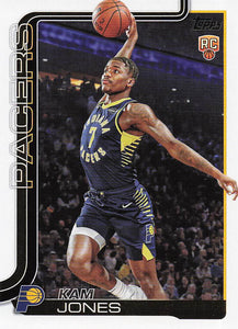2025-26 Topps Basketball Kam Jones #239 Rookie
