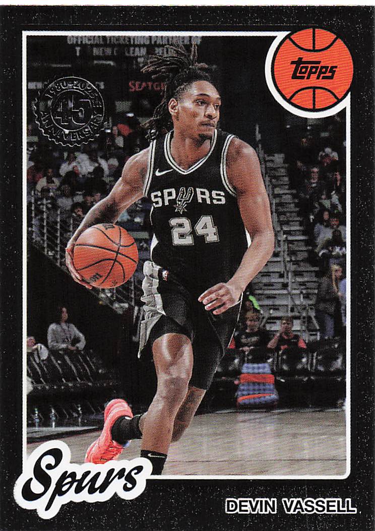 2025-26 Topps Basketball 1980-81 Topps Basketball Devin Vassell #80BK-7