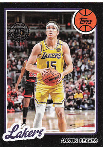 2025-26 Topps Basketball 1980-81 Topps Basketball Austin Reaves #80BK-6