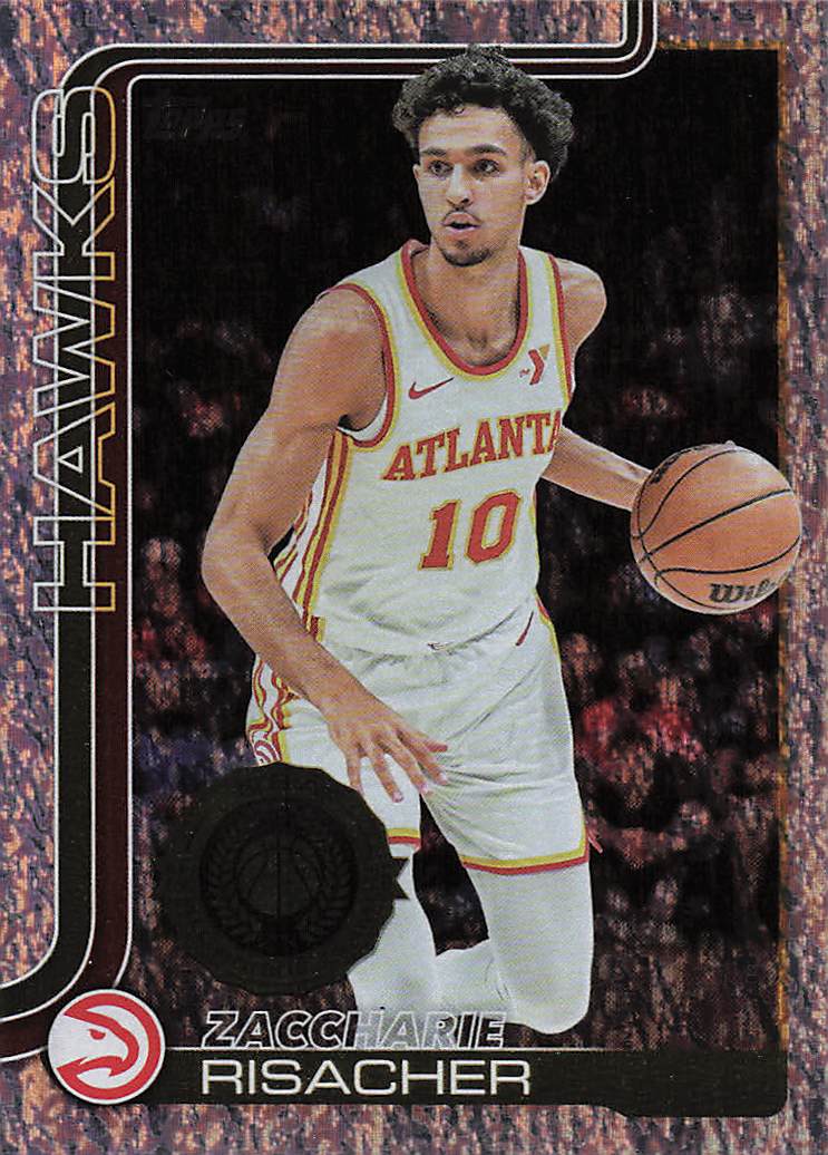 2025-26 Topps Basketball Holo Foil Zaccharie Risacher #62