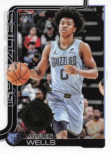 2025-26 Topps Basketball Jaylen Wells #183