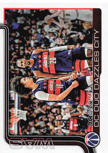 2025-26 Topps Basketball DC Above All: DC Duo Dazzles City #285