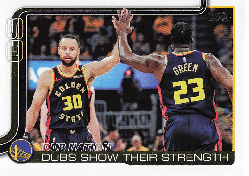 2025-26 Topps Basketball Dubs Nation: Dubs Show Their Strength #291