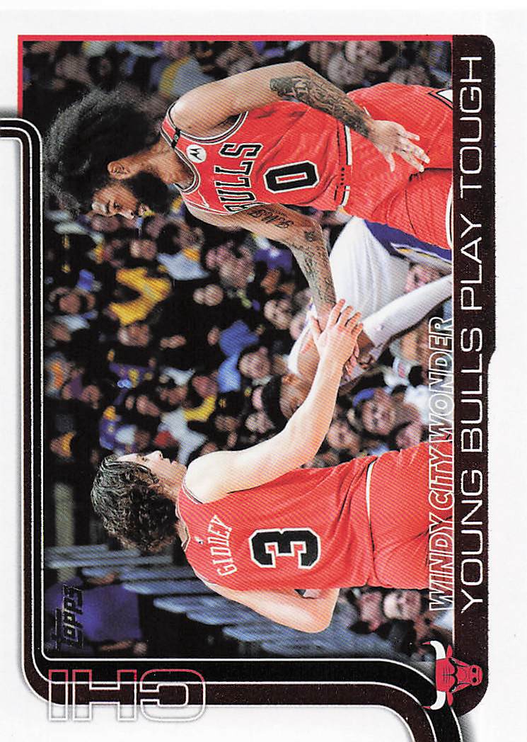 2025-26 Topps Basketball Windy City Wonder: Young Bulls Play Tough #277