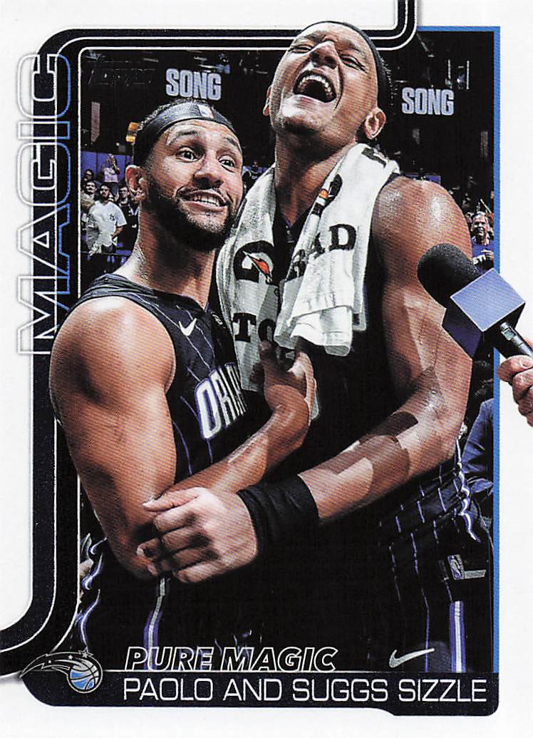 2025-26 Topps Basketball Pure Magic, Paolo and Suggs Sizzle #271