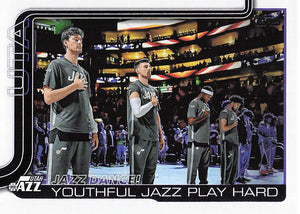 2025-26 Topps Basketball Jazz Dance!: Youthful Jazz Play Hard #290