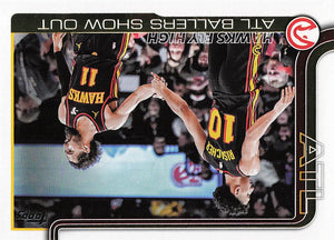 2025-26 Topps Basketball Hawks Fly High: ATL Ballers Show Out #282