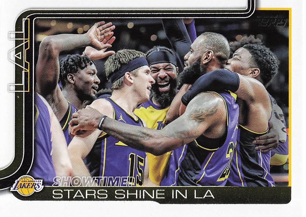 2025-26 Topps Basketball Showtime!: Stars Shine in LA #293