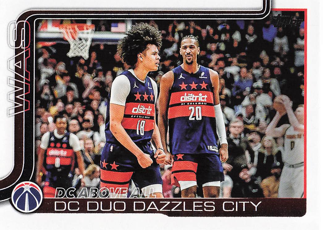 2025-26 Topps Basketball DC Above All: DC Duo Dazzles City #285