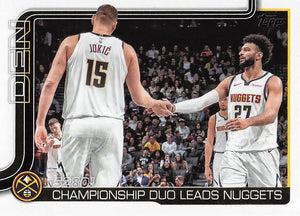 2025-26 Topps Basketball 5280!: Championship Duo Leads Nuggets #286