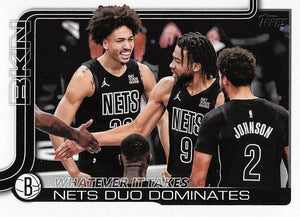 2025-26 Topps Basketball Whatever It Takes: Nets Duo Dominates #273