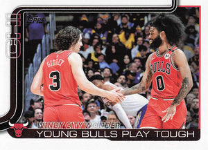 2025-26 Topps Basketball Windy City Wonder: Young Bulls Play Tough #277