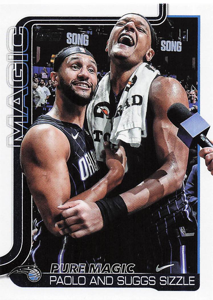 2025-26 Topps Basketball Pure Magic, Paolo and Suggs Sizzle #271