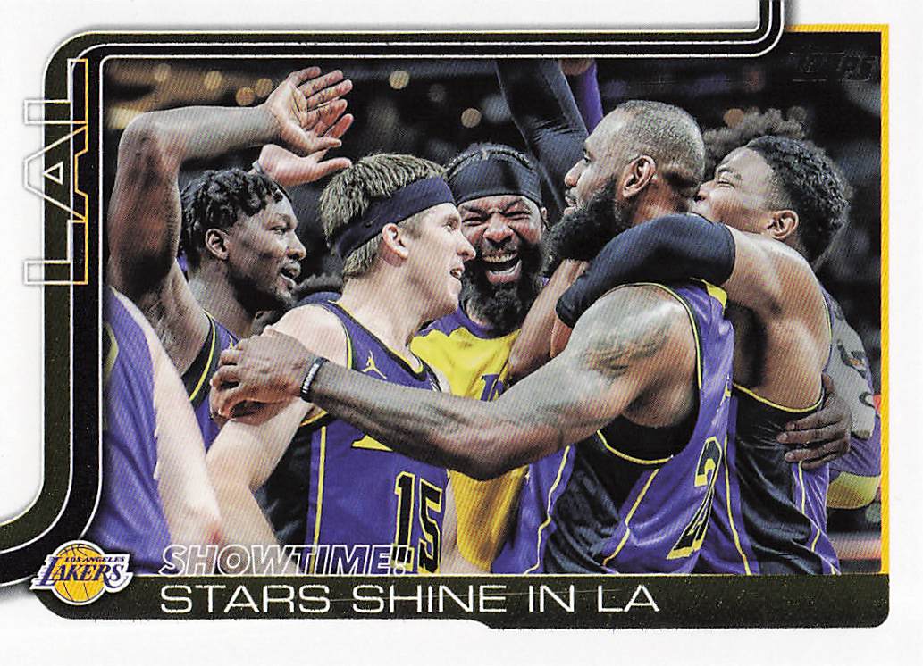 2025-26 Topps Basketball Showtime!: Stars Shine in LA #293