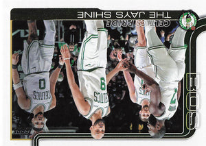 2025-26 Topps Basketball Celtics Pride: The Jays Shine #272