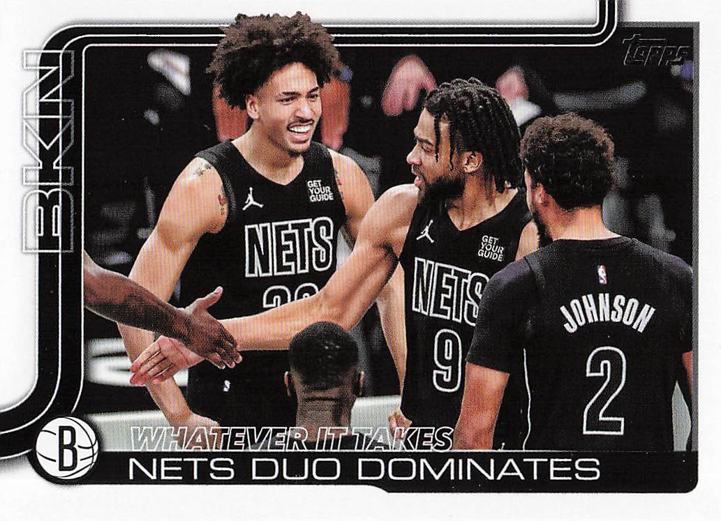 2025-26 Topps Basketball Whatever It Takes: Nets Duo Dominates #273
