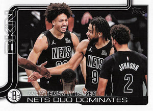 2025-26 Topps Basketball Whatever It Takes: Nets Duo Dominates #273