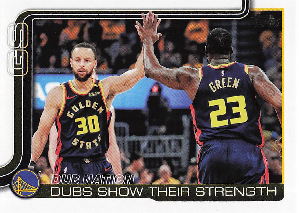2025-26 Topps Basketball Dubs Nation: Dubs Show Their Strength #291