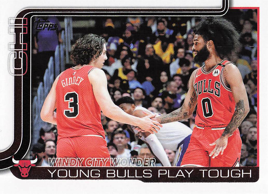 2025-26 Topps Basketball Windy City Wonder: Young Bulls Play Tough #277