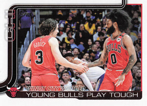 2025-26 Topps Basketball Windy City Wonder: Young Bulls Play Tough #277