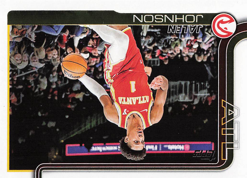 2025-26 Topps Basketball Jalen Johnson #65