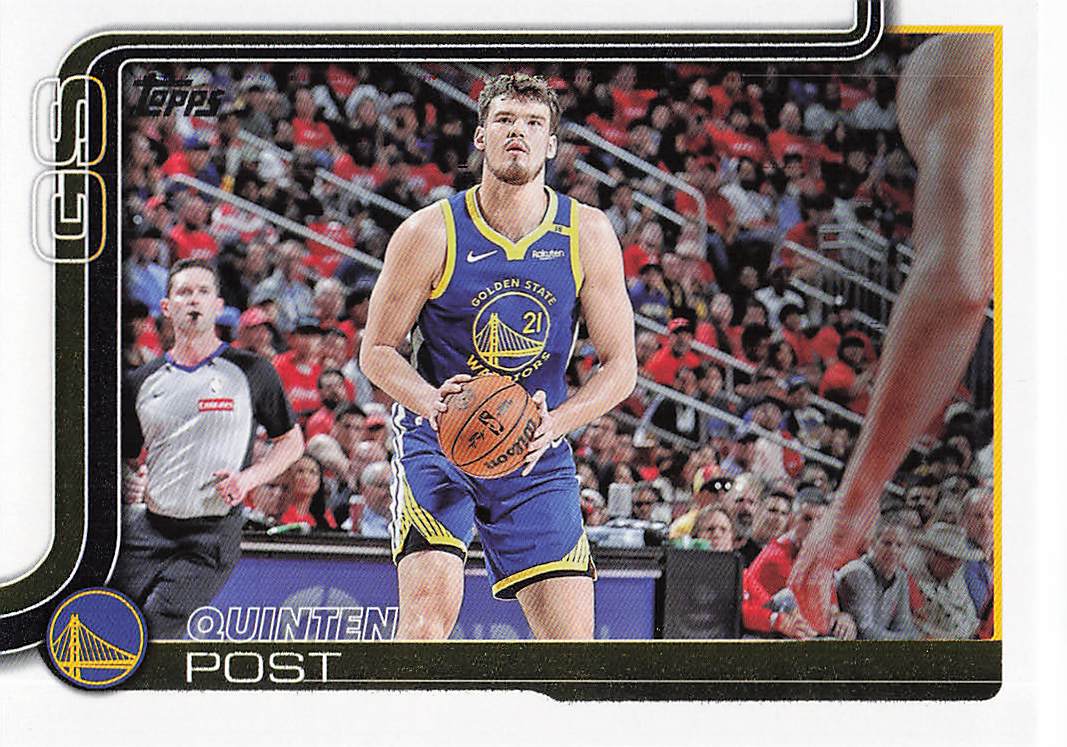 2025-26 Topps Basketball Quinten Post #139