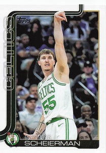 2025-26 Topps Basketball Baylor Scheierman #5