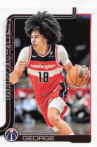 2025-26 Topps Basketball Kyshawn George #98