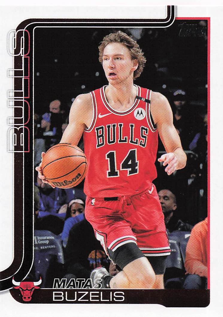 2025-26 Topps Basketball Matas Buzelis #37