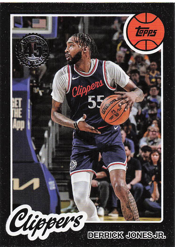 2025-26 Topps Basketball 1980-81 Topps Basketball Derrick Jones Jr. #80BK-45