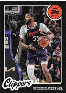 2025-26 Topps Basketball 1980-81 Topps Basketball Derrick Jones Jr. #80BK-45