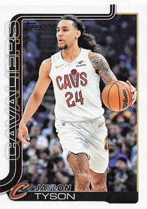 2025-26 Topps Basketball Jaylon Tyson #86