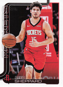 2025-26 Topps Basketball Reed Sheppard #178