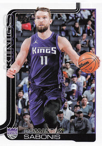 2025-26 Topps Basketball Domantas Sabonis #167