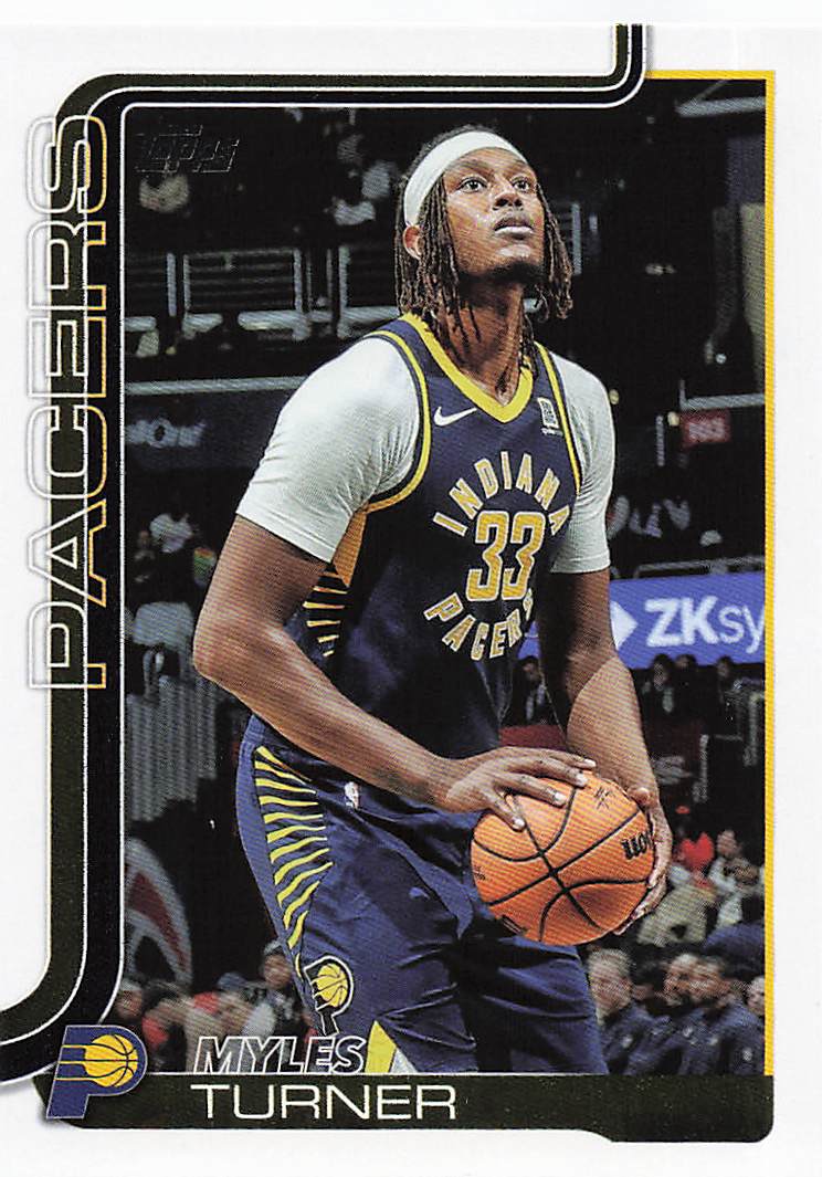 2025-26 Topps Basketball Myles Turner #49