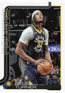 2025-26 Topps Basketball Myles Turner #49