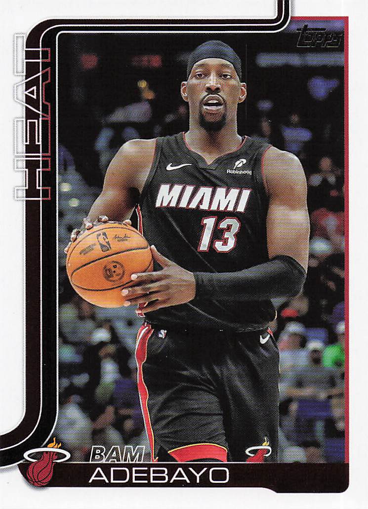 2025-26 Topps Basketball Bam Adebayo #75