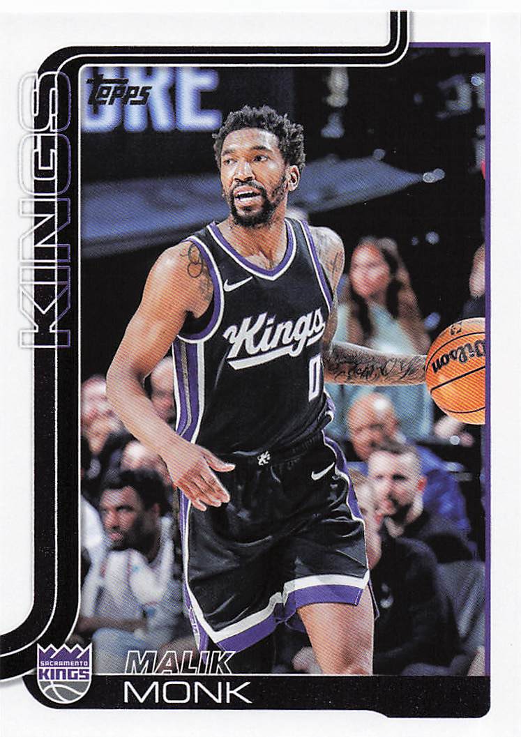 2025-26 Topps Basketball Malik Monk #164