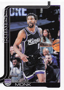 2025-26 Topps Basketball Malik Monk #164