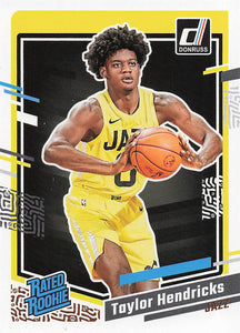 2023-24 Donruss Basketball Taylor Hendricks #208 Rookie