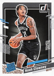 2023-24 Donruss Basketball Noah Clowney #234 Rookie